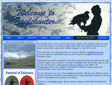 Tablet Screenshot of eaglehunter.co.uk